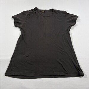 Freemans Sporting Club FSC Gray Short Sleeve Crew Tee Cotton T-Shirt Sz S Flaw